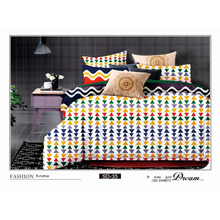 Vogue Geometrc printing, 120GSM Microfiber Bedding Set